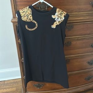 Queen of Sparkles crawling tiger dress